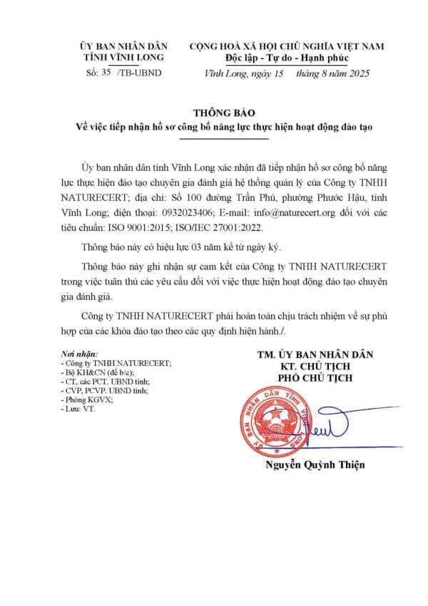 Đào tạo Chuyên gia Đánh giá Trưởng ISO 9001:2015 - Ảnh 2