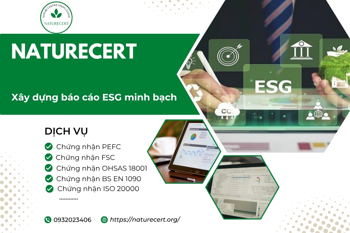 Xây dựng báo cáo ESG minh bạch